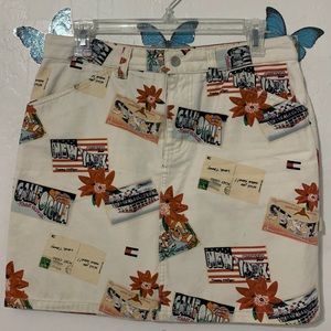 Vintage Tommy Hilfiger denim skirt circa 1990